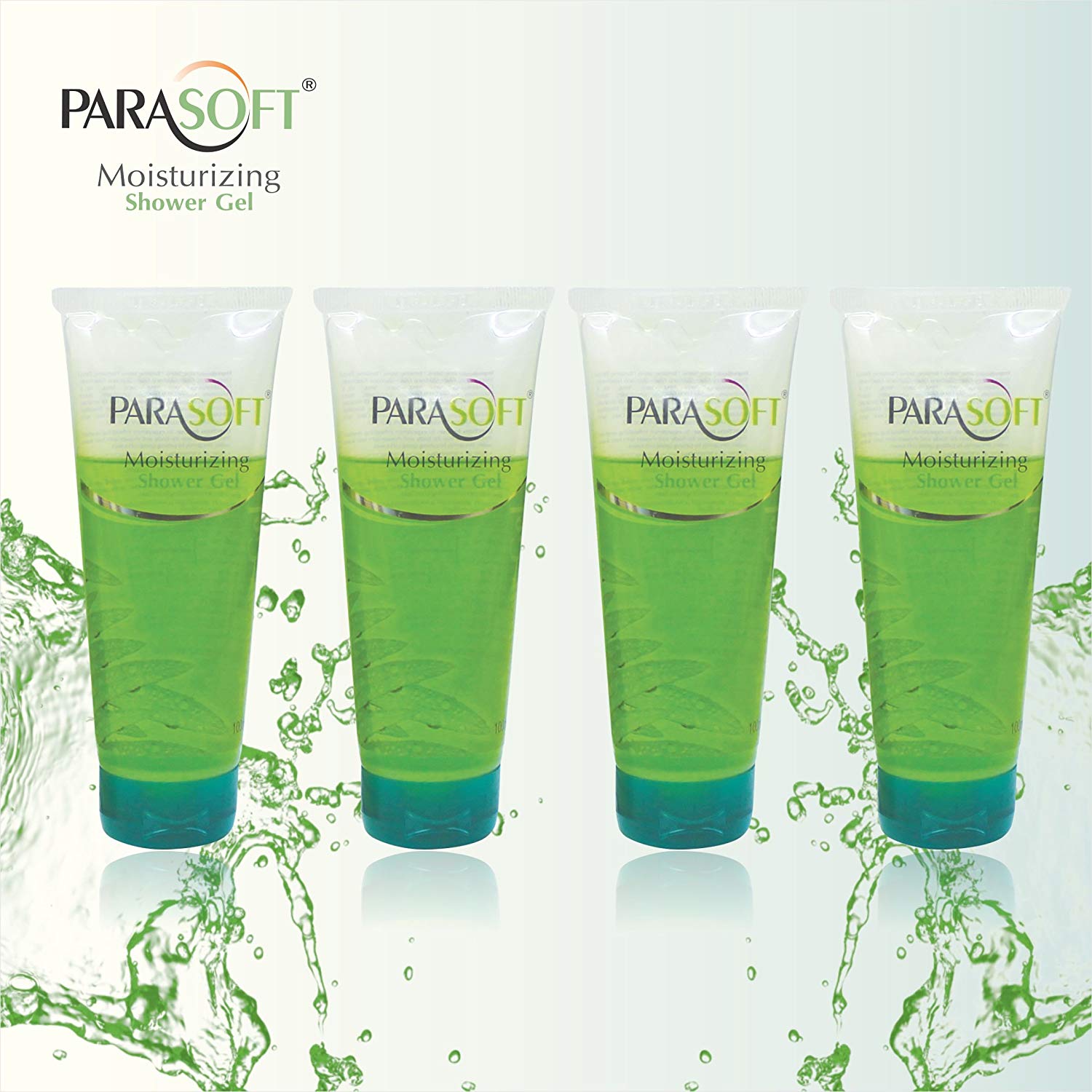 shoprythmindia Parasoft,Moisturizing Bar & Shower Gel Pack of 4 Parasoft Shower Gel Enriched With Aloe Vera